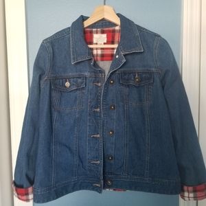Christopher & Banks stretch denim jacket (M)